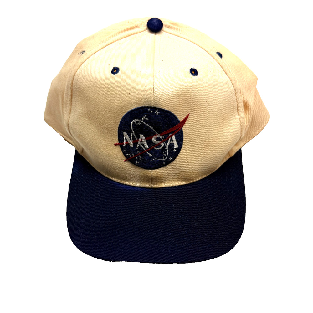 NASA Space Center Hat Retro Vintage Snapback Cap Classic 80s 90s